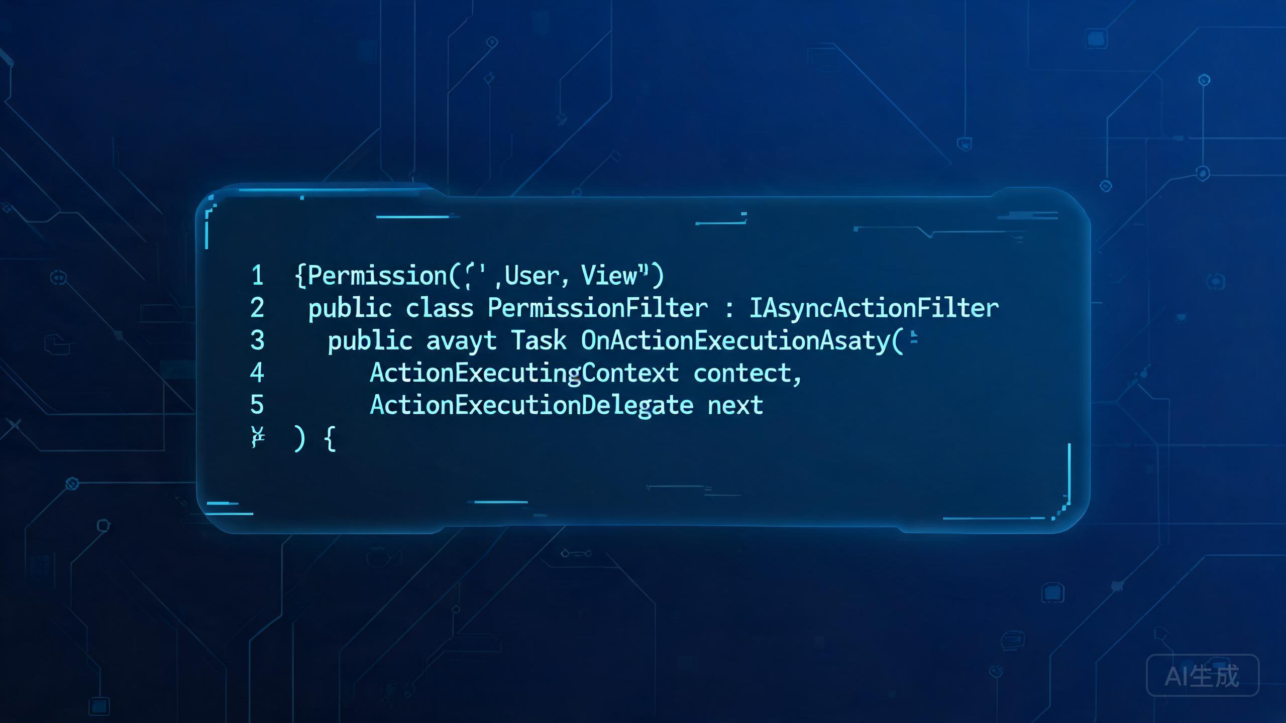 ASP.NET Core 过滤器（Filter）实战：从接口日志到权限管控的完整实现