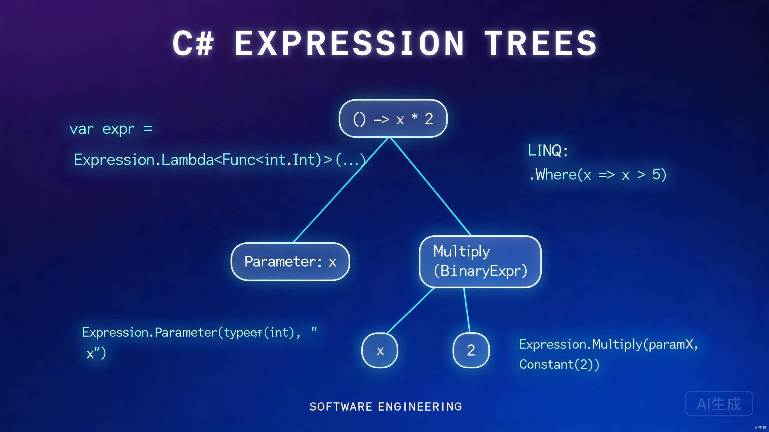 C# 表达式树深度解析：构建自定义 LINQ 条件解析器