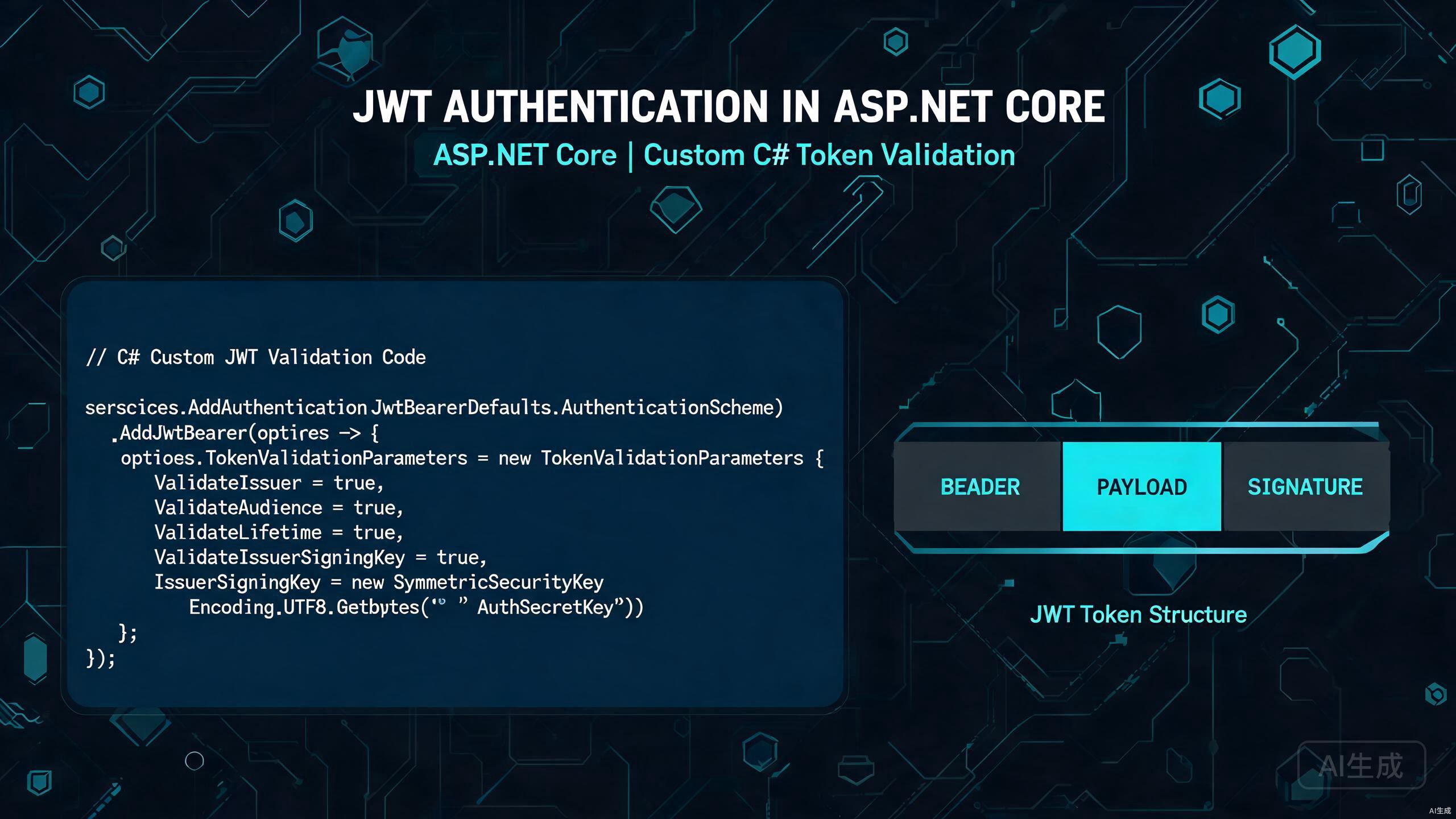 自定义 JWT 认证处理器：让 ASP.NET Core 认证更灵活