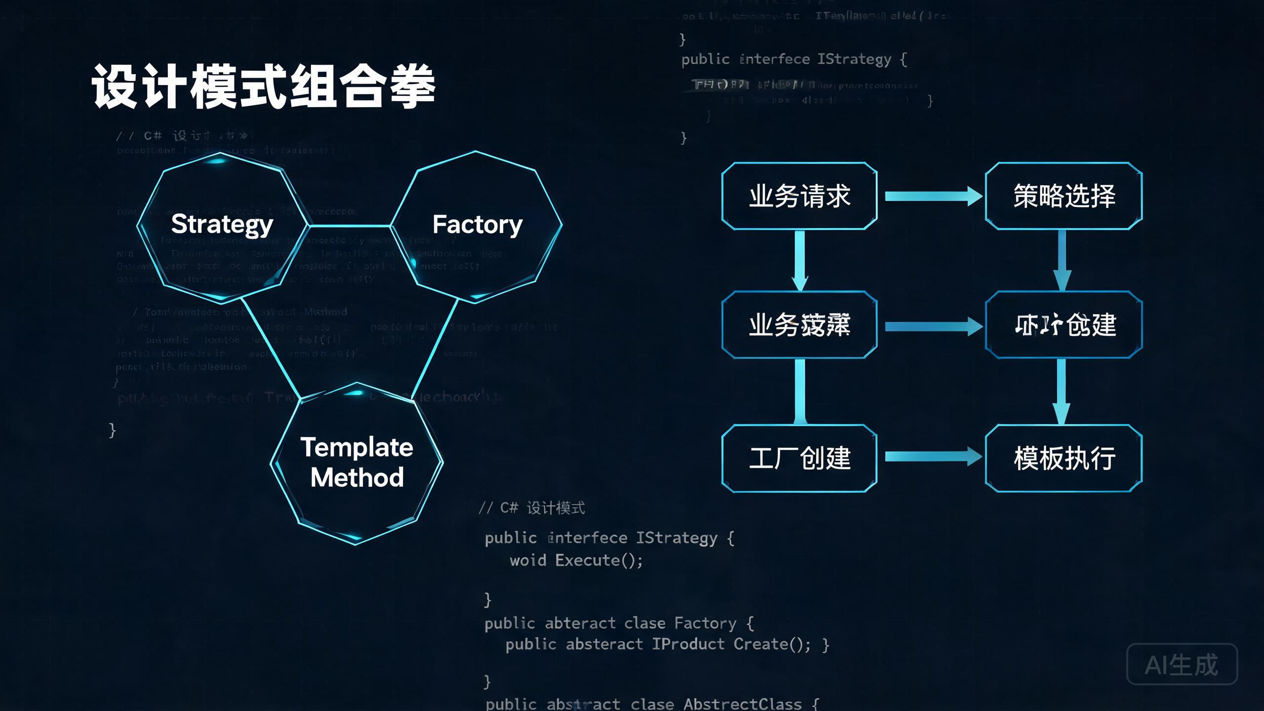 设计模式组合拳：策略 + 工厂 + 模板方法在网络设备日志解析架构中的实战