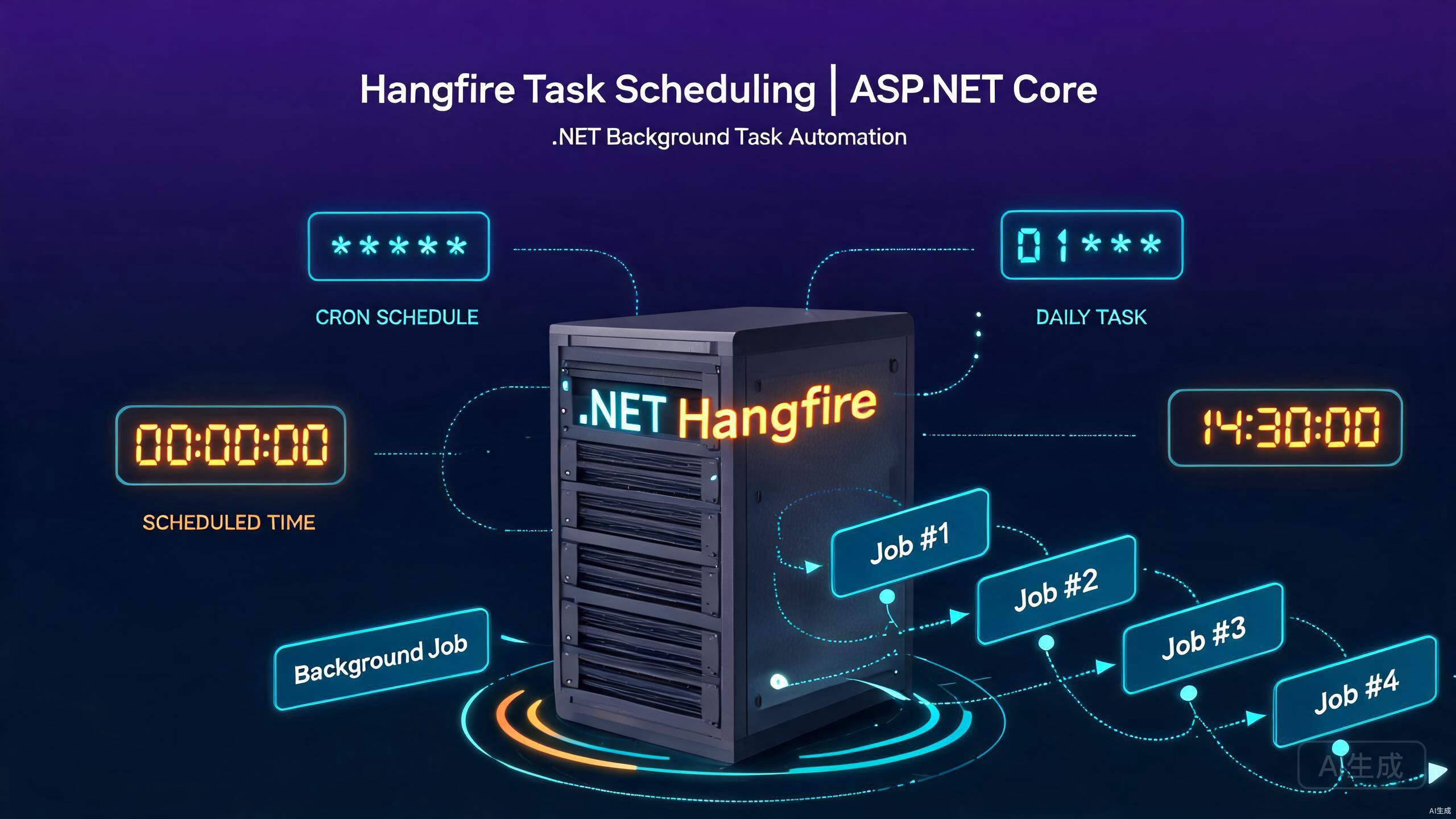 在 ASP.NET Core 中使用 Hangfire 实现企业级定时任务调度系统